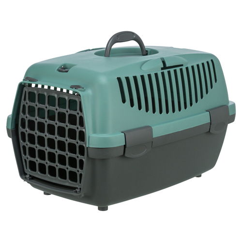 Trixie Transportbox Capri 1 dunkelgrau/petrol, Maße: XS: 32 x 31 x 48 cm