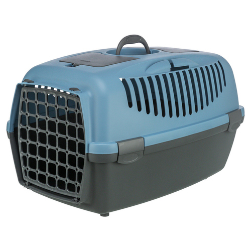 Trixie Transportbox Capri 3 dunkelgrau/pastellblau
