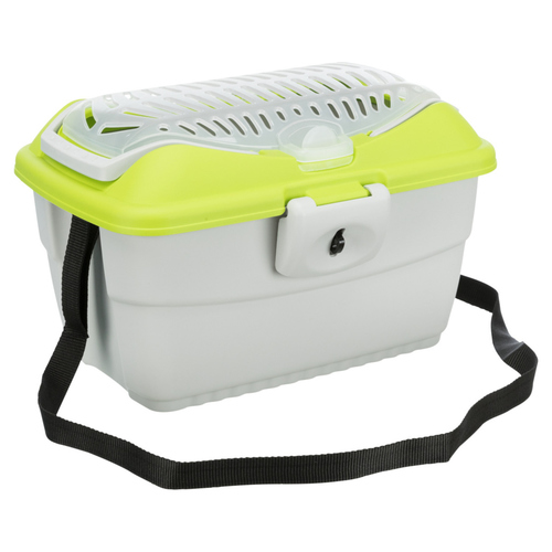 Trixie Transportbox Mini-Capri hellgrau/grün
