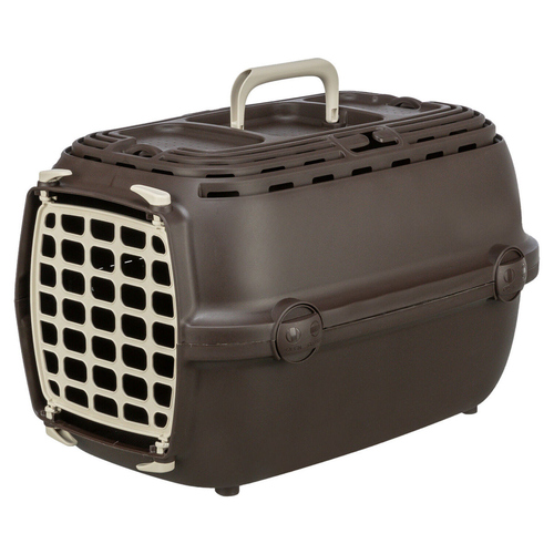 Trixie Transportbox Relax 1 braun für Katzen, Größe: XS