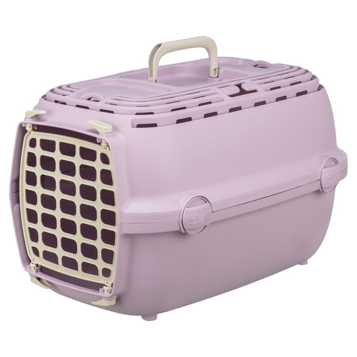 Trixie Transportbox Relax 1 rosa für Katzen, Größe: XS