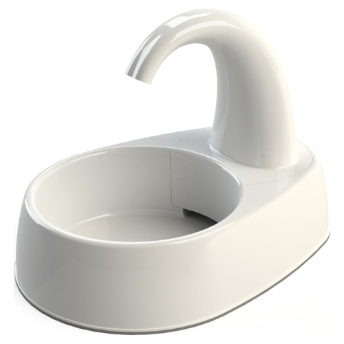 Trixie Trinkbrunnen Curved Stream weiß für Katzen