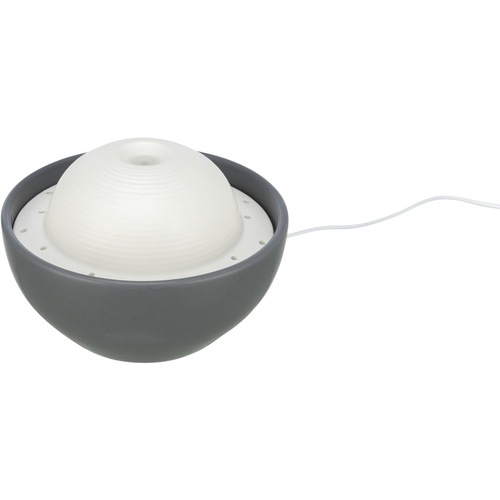 Trixie Trinkbrunnen Vital Dome grau/weiß für Katzen