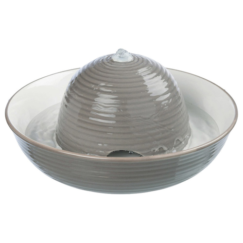 Trixie Trinkbrunnen Vital Flow 1,5 l grau/weiß für Katzen