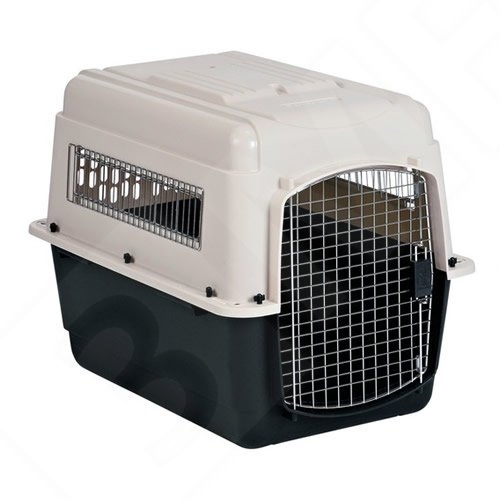 Trixie VARI Kennel Transportbox V schwarz/beige