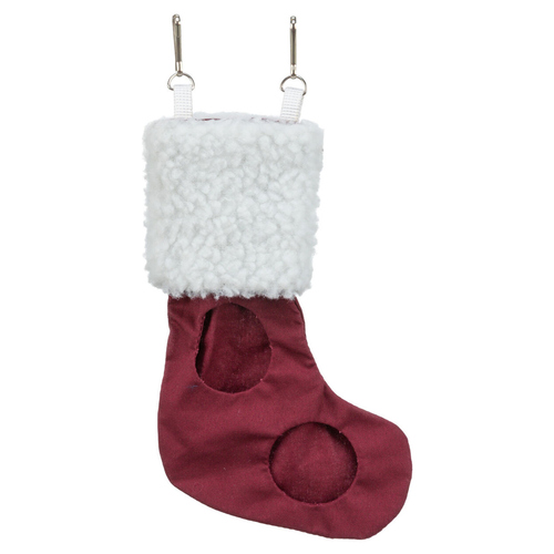 Trixie Weihnachtsstrumpf rot/weiß für Vögel Trixie Weihnachtsstrumpf rot/weiß für Vögel