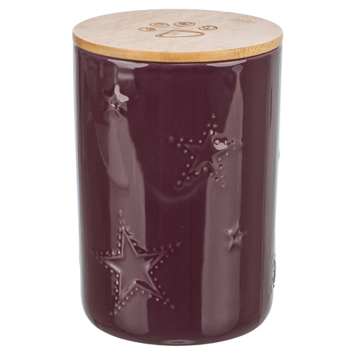 Trixie Xmas Leckerlidose bordeaux, Maße: ø 13 x 19 cm Trixie Xmas Leckerlidose bordeaux, Maße: ø 13 x 19 cm