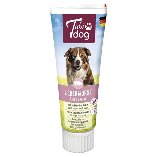 Tubidog Delikatess-Leberwurst für Hunde 75 g Tubidog Delikatess-Leberwurst für Hunde 75 g