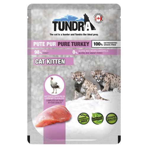 Tundra Kitten Pute pur 85 g - 16 Stück Tundra Kitten Pute pur 85 g - 16 Stück