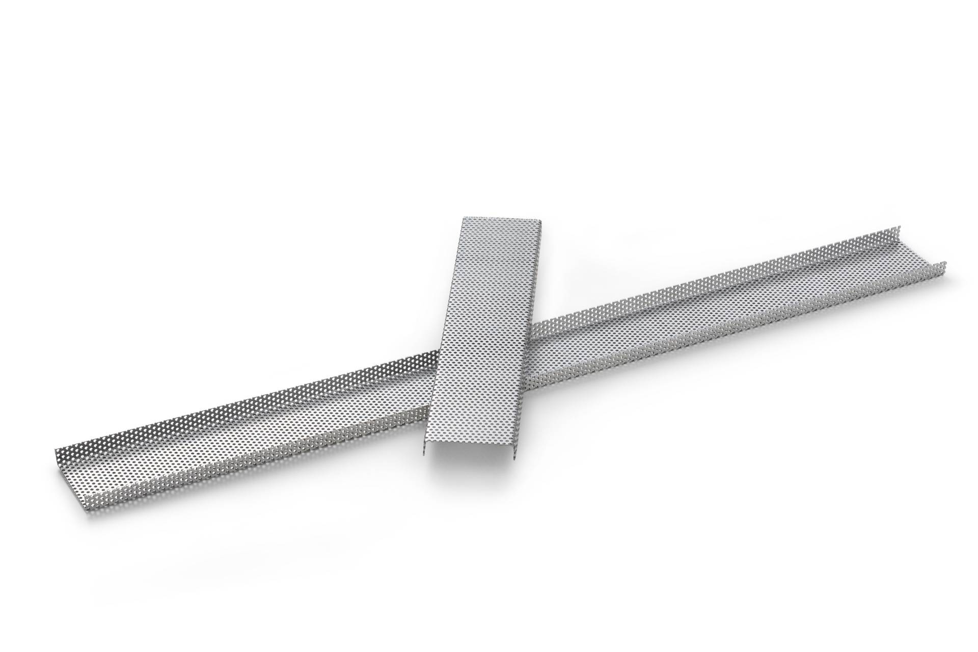 U-Profil als Längs- oder Querträger für LED-Leisten, im Zuschnitt