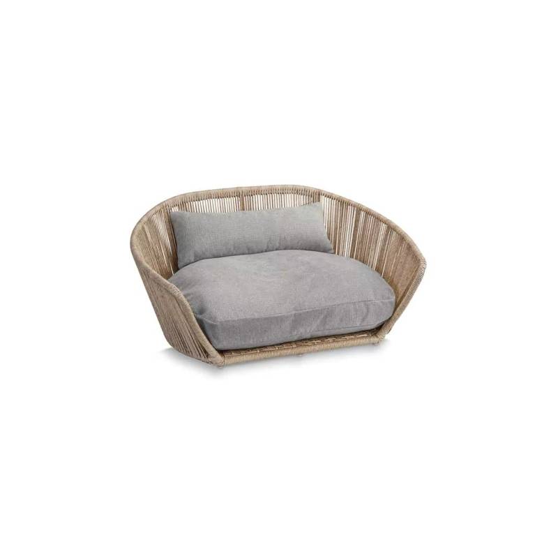 VOGUE Design-Hundebett Tudor in Grau VOGUE Design-Hundebett Tudor in Grau