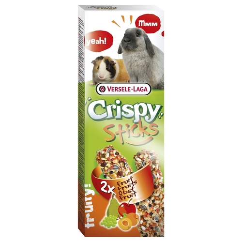 Versele Crispy Sticks Kaninchen-Meerschweinchen Obst 110 g - 8 Stück
