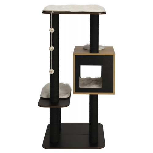 Vesper Katzenmöbel V-High Base schwarz