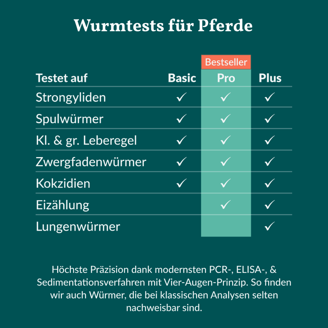 Vetevo Wurmtest Pro Pferd – 1 Stück Vetevo Wurmtest Pro Pferd – 1 Stück von Vetevo