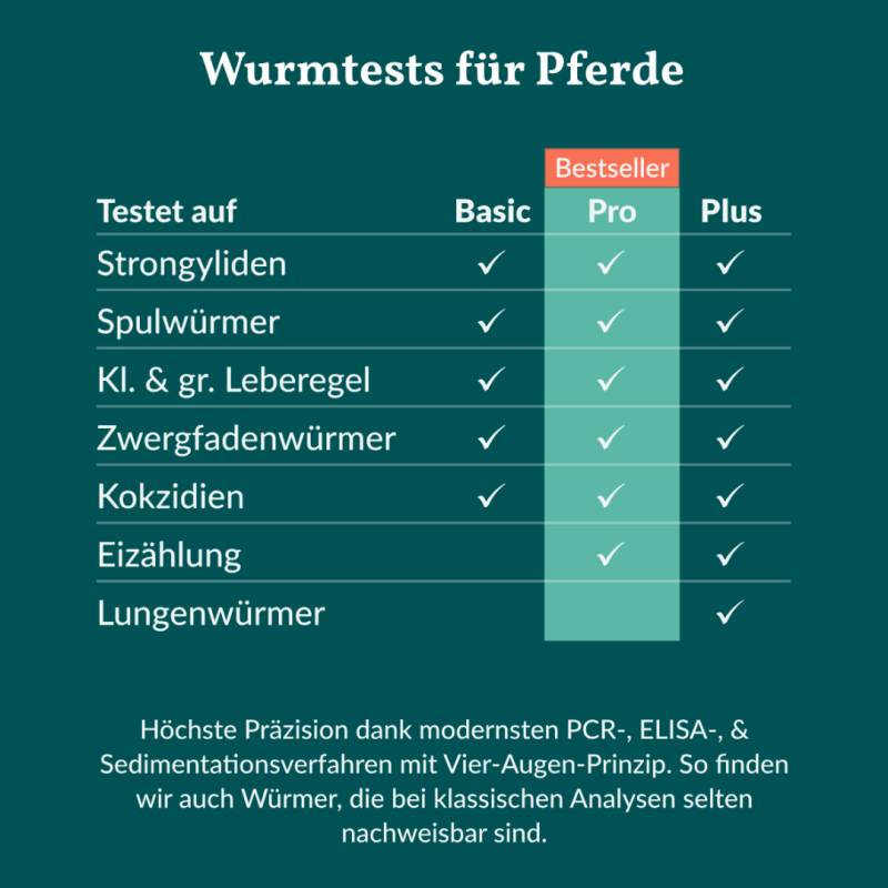 Vetevo Wurmtest Pro Pferd – 1 Stück Vetevo Wurmtest Pro Pferd – 1 Stück von Vetevo