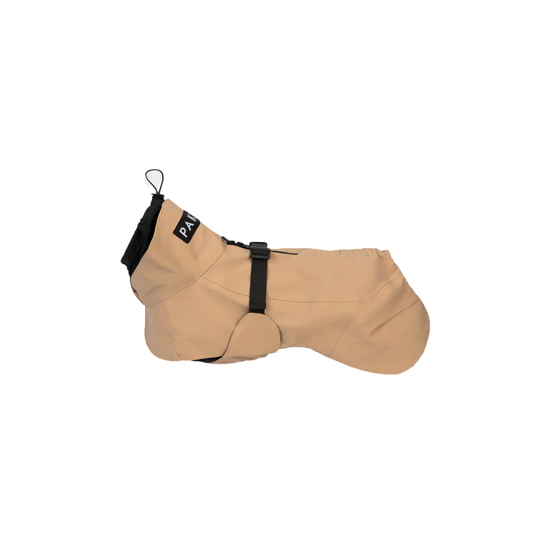 Visibility Regenmantel Lite Taupe - reflektierend 20