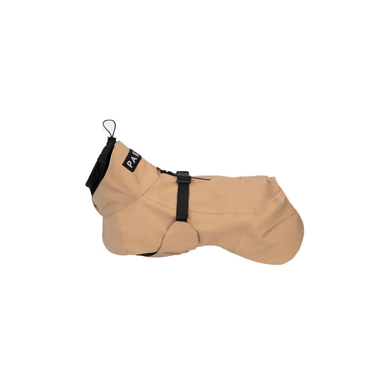 Visibility Regenmantel Lite Taupe - reflektierend 20