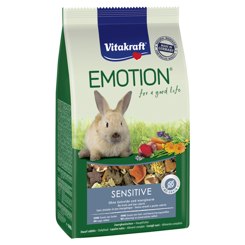 Vitakraft Emotion Sensitive Selection All Ages Zwergkaninchen 600 g