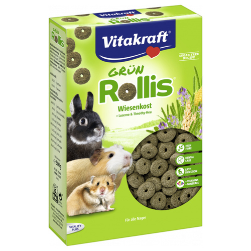 Vitakraft Grün-Rollis® 500 g - 7 Stück
