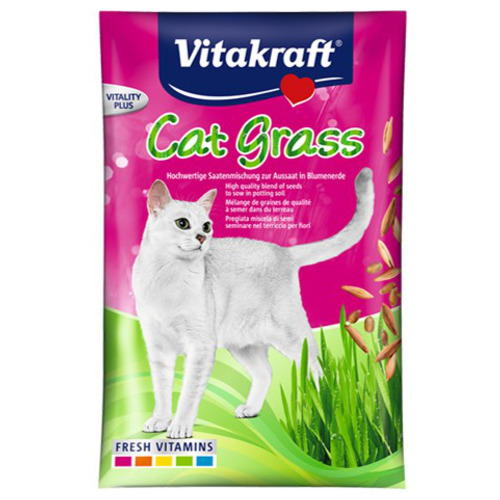Vitakraft Katzen-Gras Saatenbeutel 50 g - 20 Stück