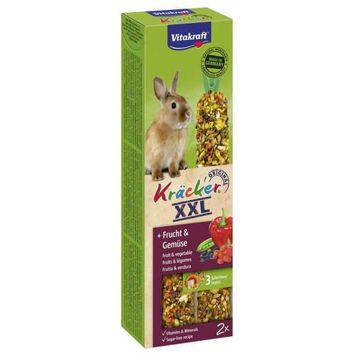 Vitakraft Kräcker® Frucht & Gemüse XXL - 8er Pack