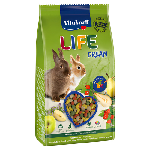 Vitakraft Life Dream Zwergkaninchen 1,8 kg