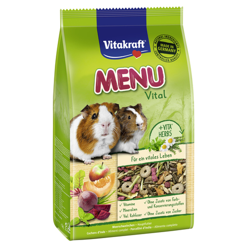 Vitakraft Menü Vital Meerschweinchen 3 kg - 4 Stück