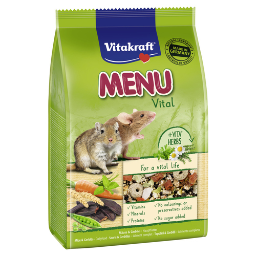 Vitakraft Menü für Mäuse 400 g - 6 Stück Vitakraft Menü für Mäuse 400 g - 6 Stück