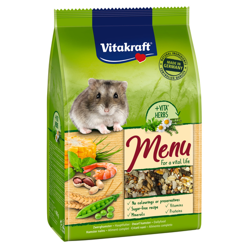 Vitakraft Menü für Zwerghamster 400 g