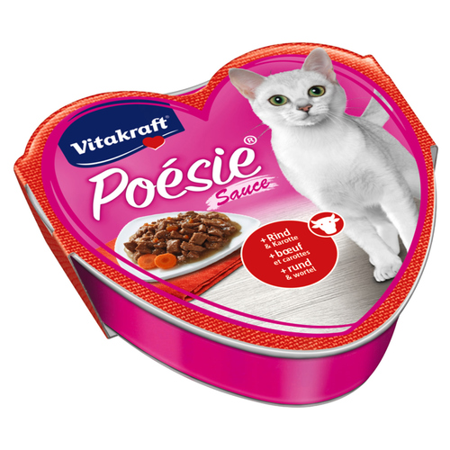 Vitakraft Poésie® + Rind & Karotte in Sauce 85 g