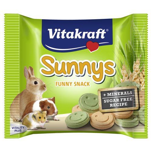 Vitakraft Sunnys 50 g für Nager - 10 Stück