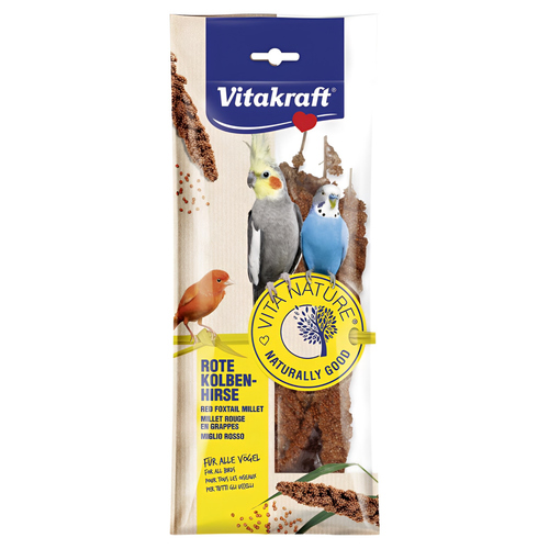 Vitakraft Vita® Nature Rote Kolbenhirse 80 g - 10 Stück