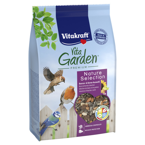 Vitakraft Vita Garden® Nature Selection Beeren- und Kerneauswahl für Wildvögel 500 g
