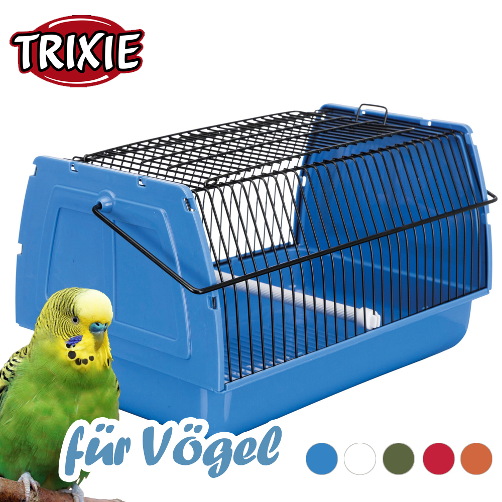 Vogel Transportbox - Kleintier Transportbox 22 x 14 x 15 cm - mit Gitter