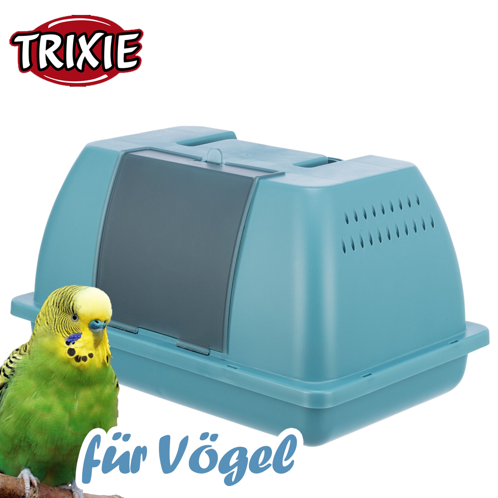 Vogel Transportbox - Kleintier Transportbox 32 x 17 x 20 cm - blau