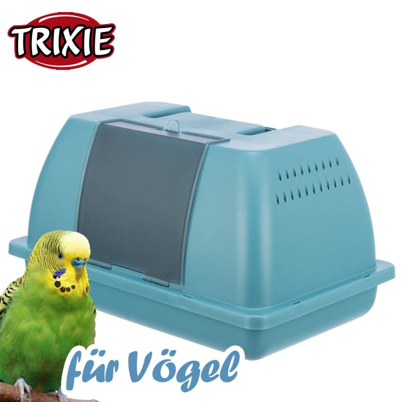 Vogel Transportbox - Kleintier Transportbox 32 x 17 x 20 cm - blau Vogel Transportbox - Kleintier Transportbox 32 x 17 x 20 cm - blau