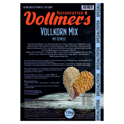 Vollmers Vollkorn Mix mit Gemüse 12 kg