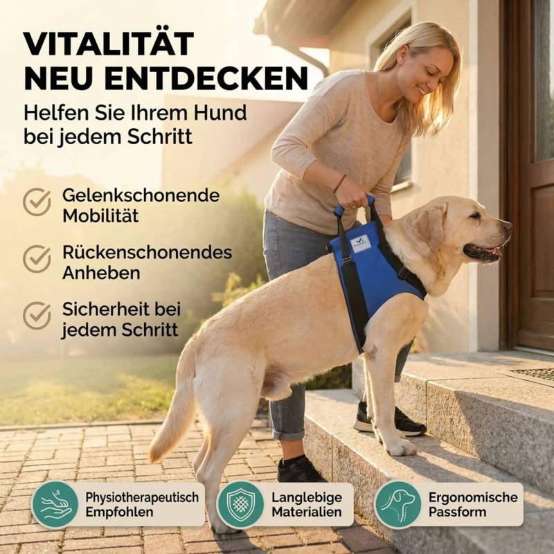Vordere Tragehilfe für Hunde – XS / Schwarz Vordere Tragehilfe für Hunde – XS / Schwarz
