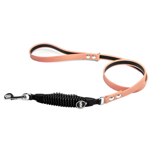 WAW Hundeleine Icon Village Leash forest camel/black