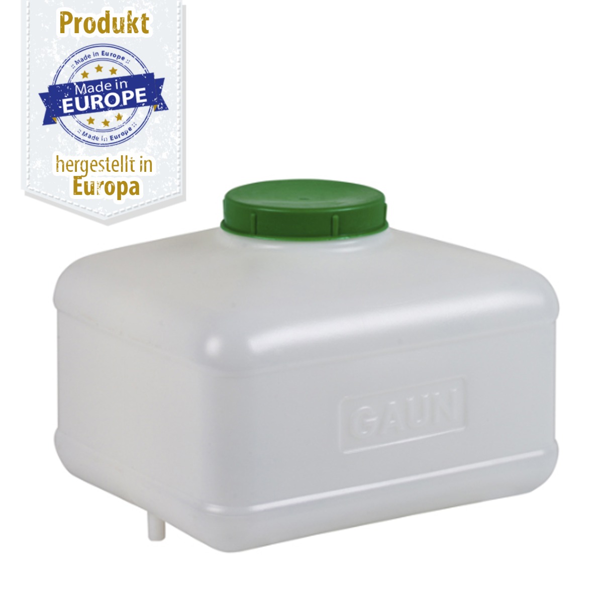 Wassertank mit Schraubdeckel - Kunststoff - 10 Liter