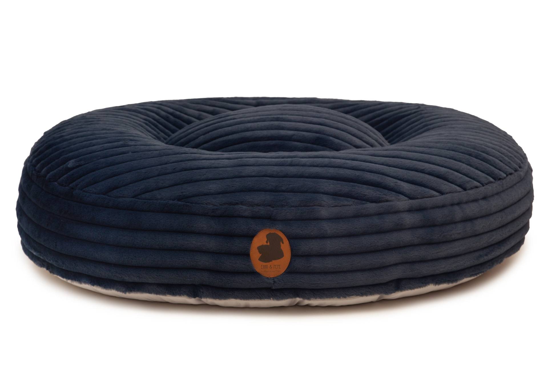 Wau-Bed Kuschelcord Big Midnight / Oval / S (80x60cm) von EMMY&PEPE