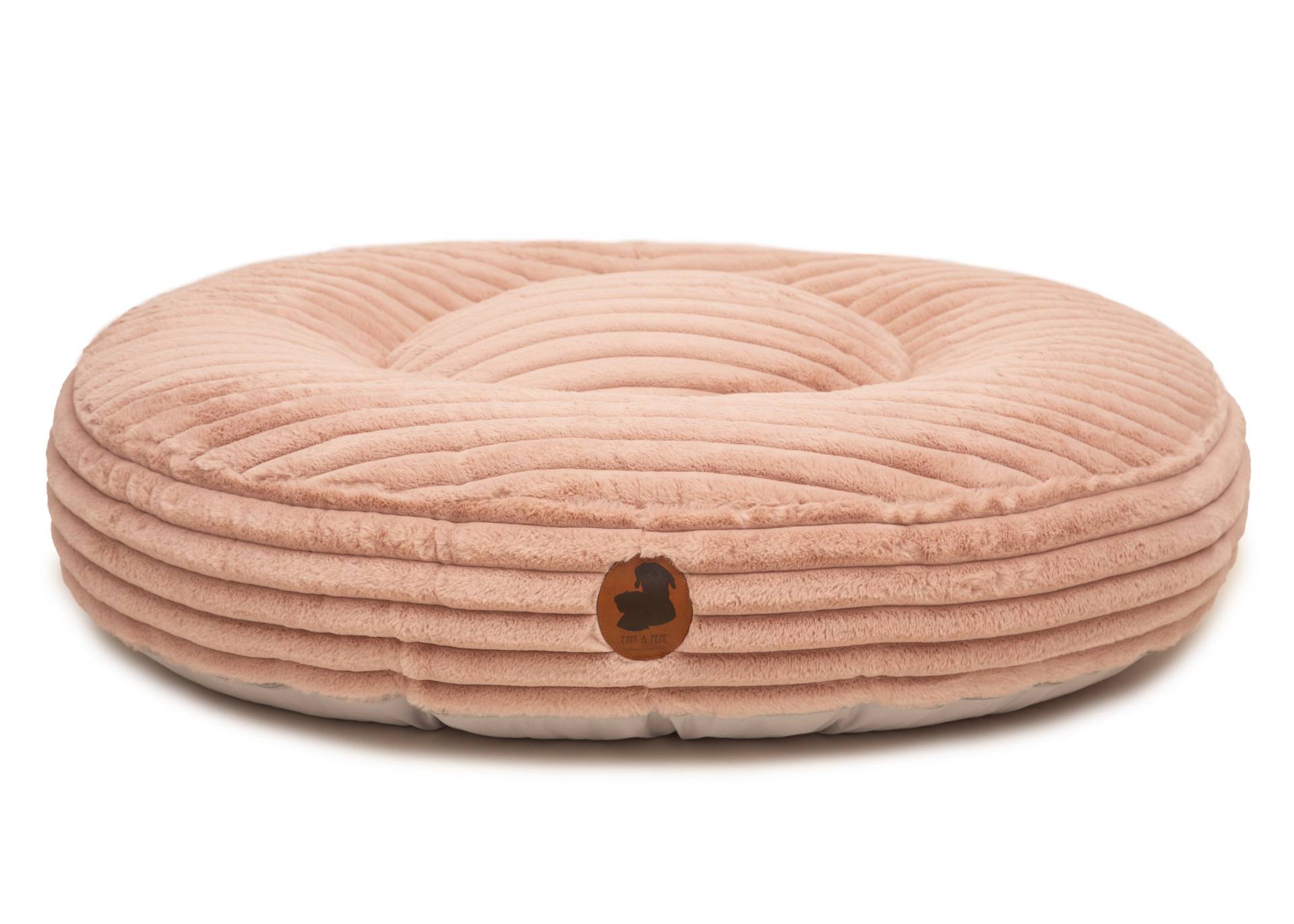 Wau-Bed Kuschelcord Big Salmon / Oval / L (120x100cm)
