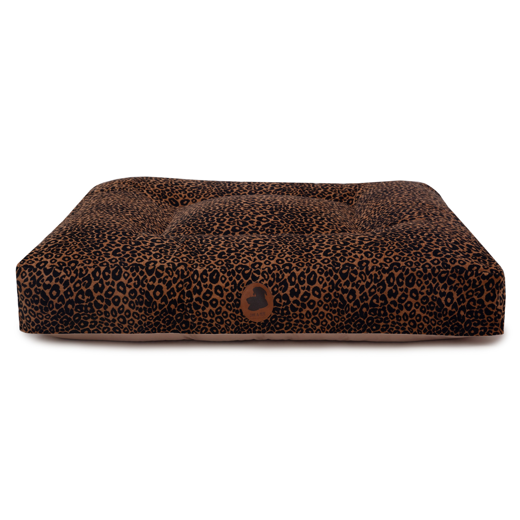 Wau-Bed Leo Leo Bronze / Eckig / L (120x100cm)