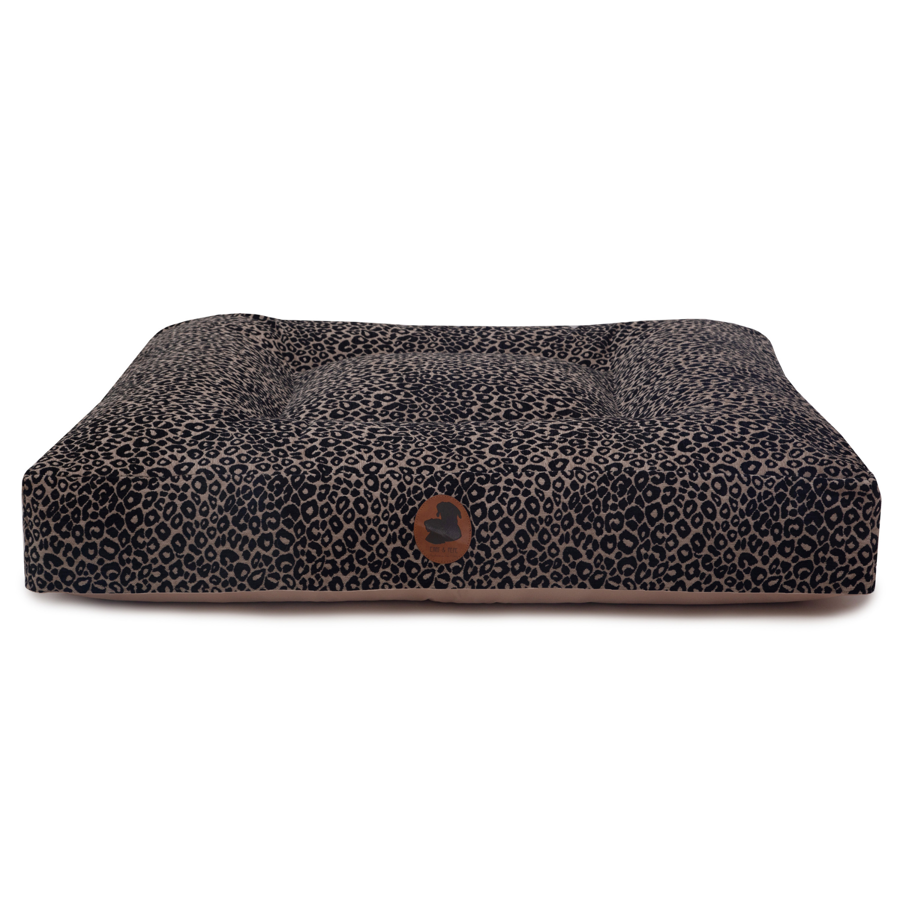 Wau-Bed Leo Leo Silver / Eckig / S (80x60cm) von EMMY&PEPE