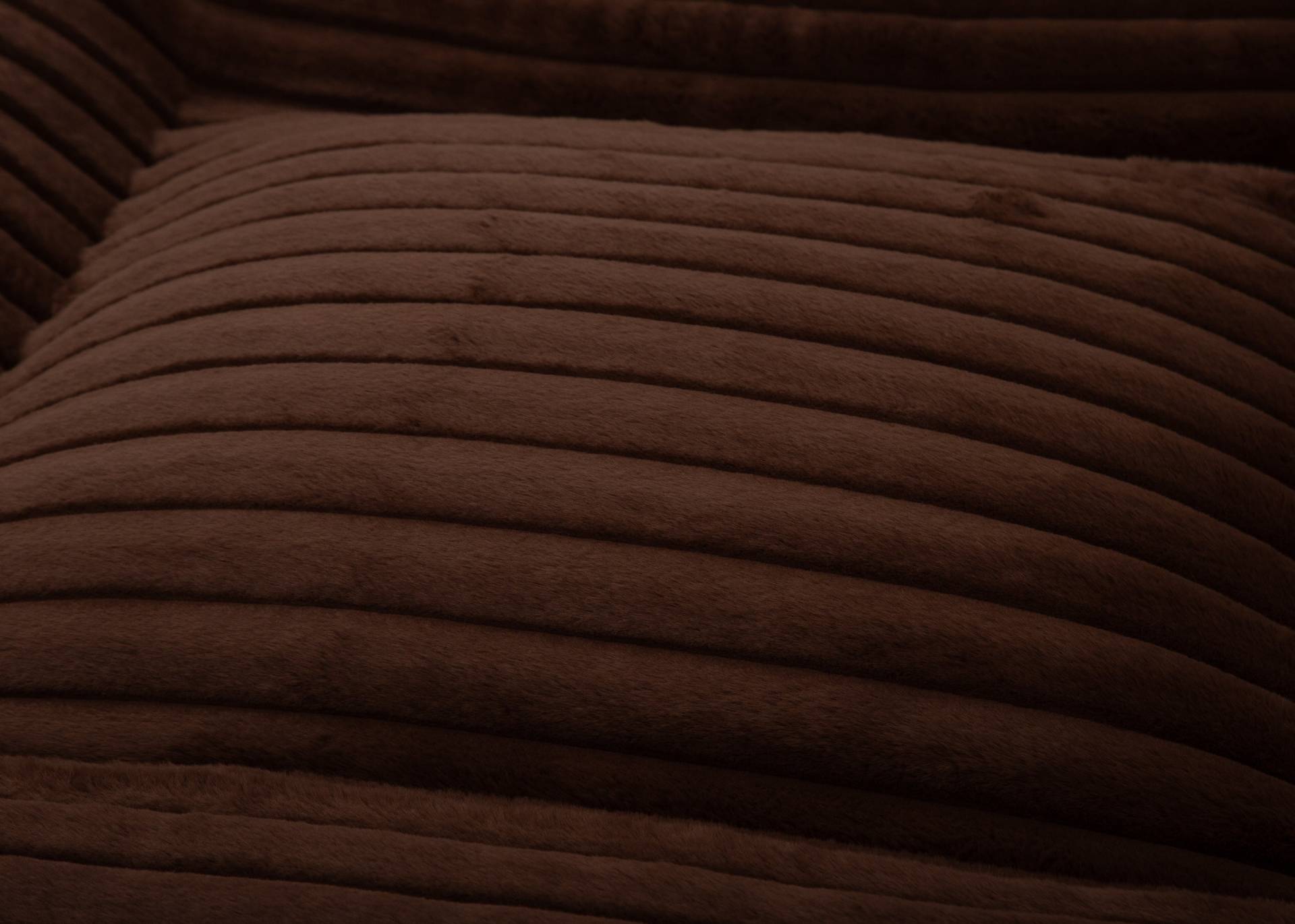 Wau-Floor Kuschelcord Brown / L (120x100cm) / 10cm von EMMY&PEPE