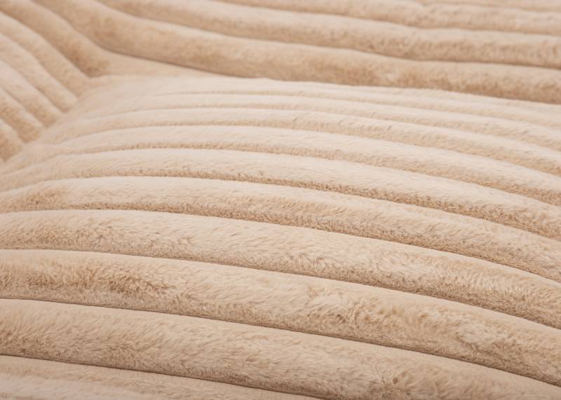 Wau-Floor Kuschelcord Creme Big / L (120x100cm) / 10cm von EMMY&PEPE