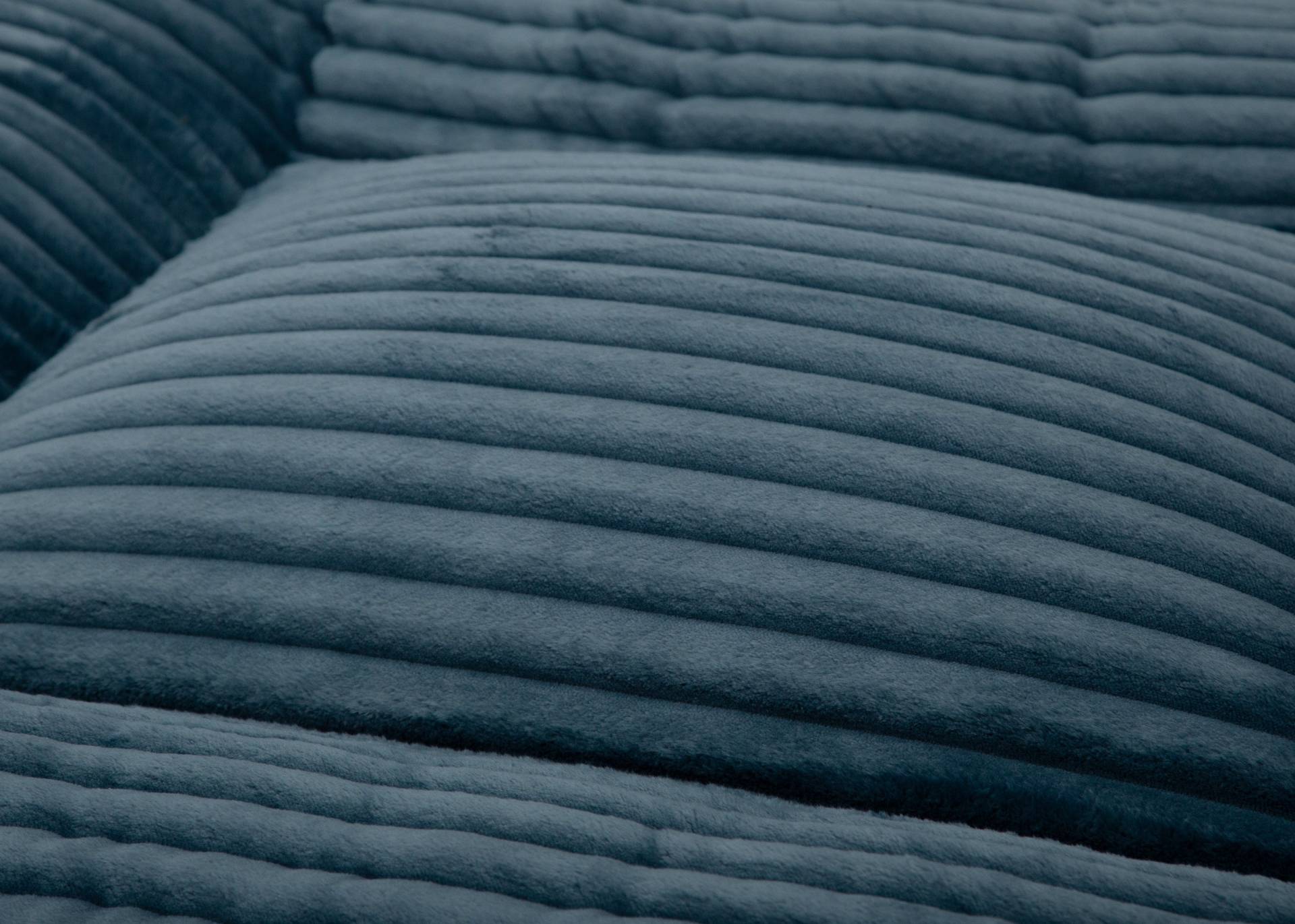 Wau-Floor Kuschelcord Jeans / M (100x80cm) / 5cm