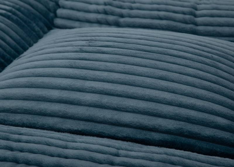 Wau-Floor Kuschelcord Jeans / M (100x80cm) / 5cm
