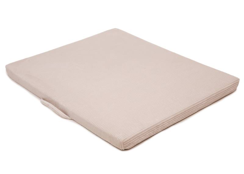 Wau-Floor Traveller Cord Creme / L (120x100cm) / 10cm von EMMY&PEPE