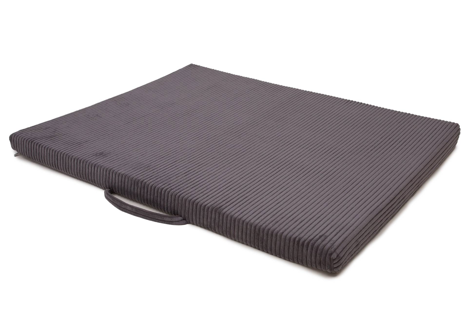 Wau-Floor Traveller Cord Dark Grey / L (120x100cm) / 5cm von EMMY&PEPE